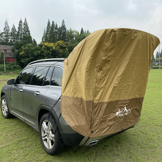 Bagażnik namiotowy samochodowy Outdoor Mobile z parasolką i przeciwwodnym pokrowcem - Namioty Camping Extension - Wianko - 6