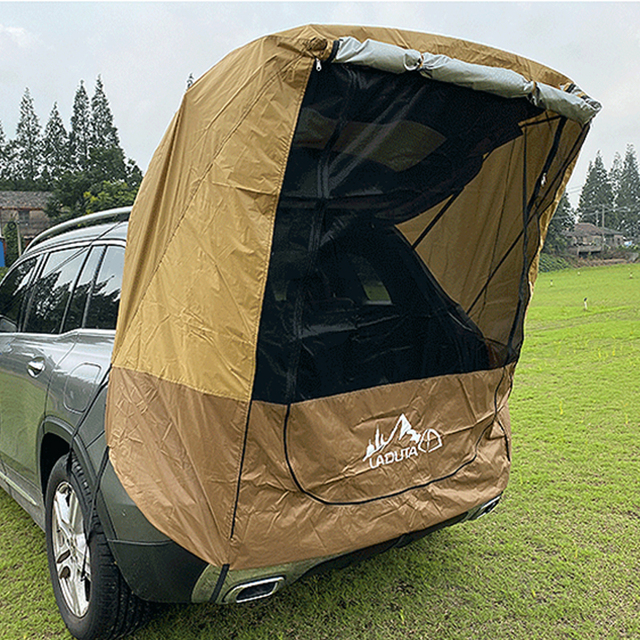 Bagażnik namiotowy samochodowy Outdoor Mobile z parasolką i przeciwwodnym pokrowcem - Namioty Camping Extension - Wianko - 8