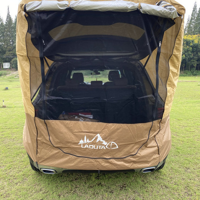 Bagażnik namiotowy samochodowy Outdoor Mobile z parasolką i przeciwwodnym pokrowcem - Namioty Camping Extension - Wianko - 7