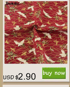 Bawełniana lniana tkanina z wydrukowanymi czerwonymi kwiatami - metry Booksew do szycia obrusów, kurtyn i sofy tkaniny DIY - Wianko - 63