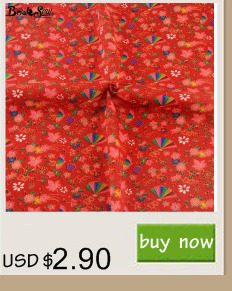 Bawełniana lniana tkanina z wydrukowanymi czerwonymi kwiatami - metry Booksew do szycia obrusów, kurtyn i sofy tkaniny DIY - Wianko - 70