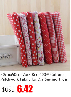 Bawełniana lniana tkanina z wydrukowanymi czerwonymi kwiatami - metry Booksew do szycia obrusów, kurtyn i sofy tkaniny DIY - Wianko - 168
