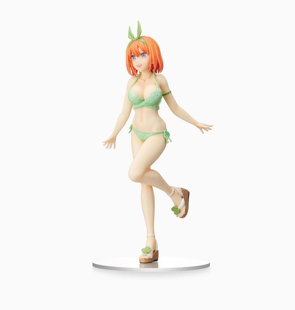 Figurka Nakano Miku z anime The Quintessential Quintuplets w seksownym stroju kąpielowym - 20cm, PVC - Wianko - 6
