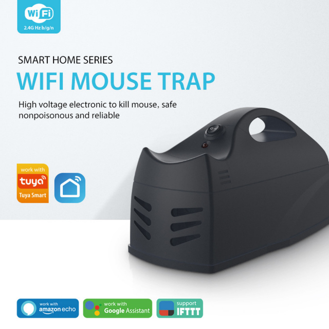 WIFI inteligentna bezprzewodowa mysz klatka gryzoni pułapka dla zwalczania szkodników zoals szczur i wąż - Wianko - 1