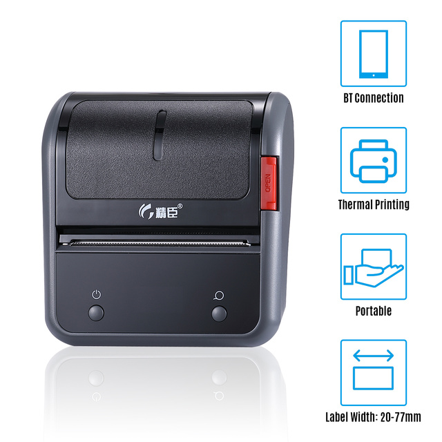 Przenośna drukarka etykiet termicznych Niimbot B3S z technologią Bluetooth - Wianko - 2