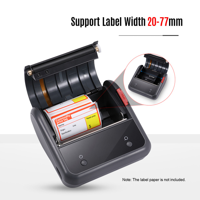 Przenośna drukarka etykiet termicznych Niimbot B3S z technologią Bluetooth - Wianko - 8