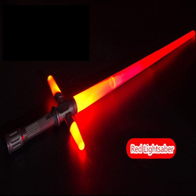 Laserowy miecz teleskopowy z dźwiękiem, pulsującymi LED i mieczami perkusyjnymi - zabawka Cosplay dla dzieci - Wianko - 2