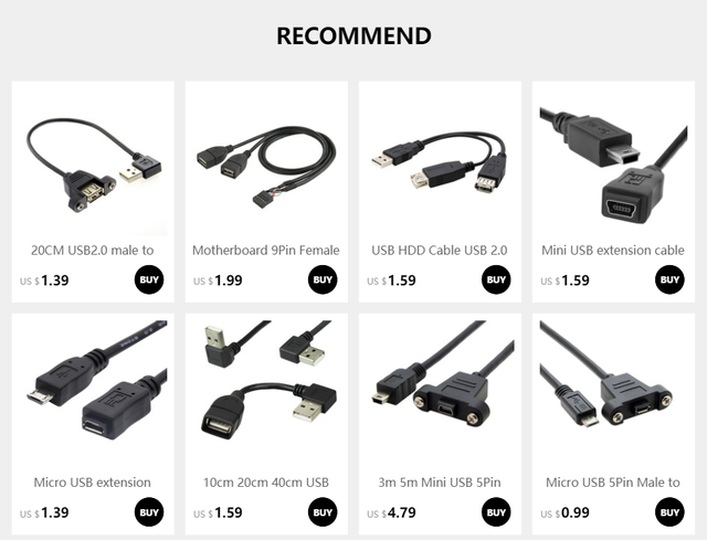 Kabel USB 2.0 A męski na B męski, 50cm, 100cm, 90 stopni, kątowy, czarny - Wianko - 15