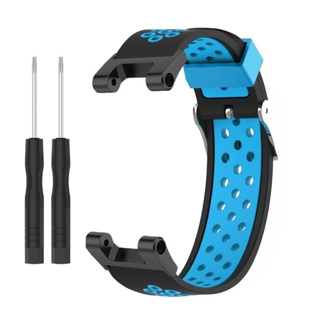 Pasek silikonowy Amazfit T-Rex Pro do zegarka - podwójny kolor, oddychający, sportowy - Wianko - 11
