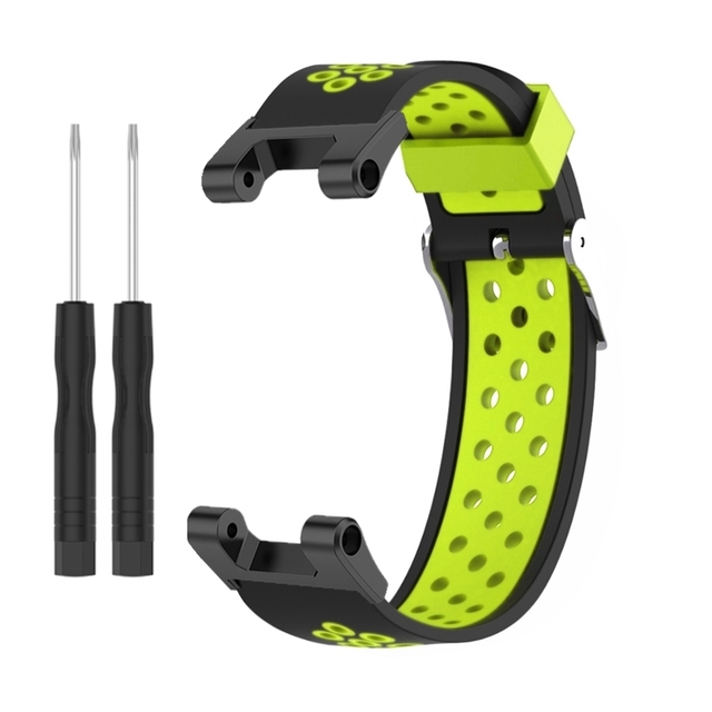 Pasek silikonowy Amazfit T-Rex Pro do zegarka - podwójny kolor, oddychający, sportowy - Wianko - 5