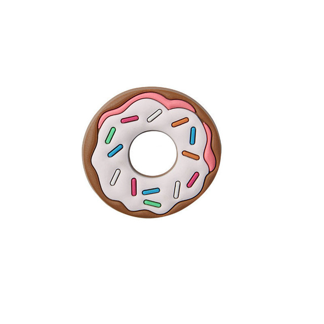 Miękki magnes donut 3D do dekoracji lodówki - symulacja ciastka w jedzeniu, idealna naklejka na dekorację wnętrza - Wianko - 6
