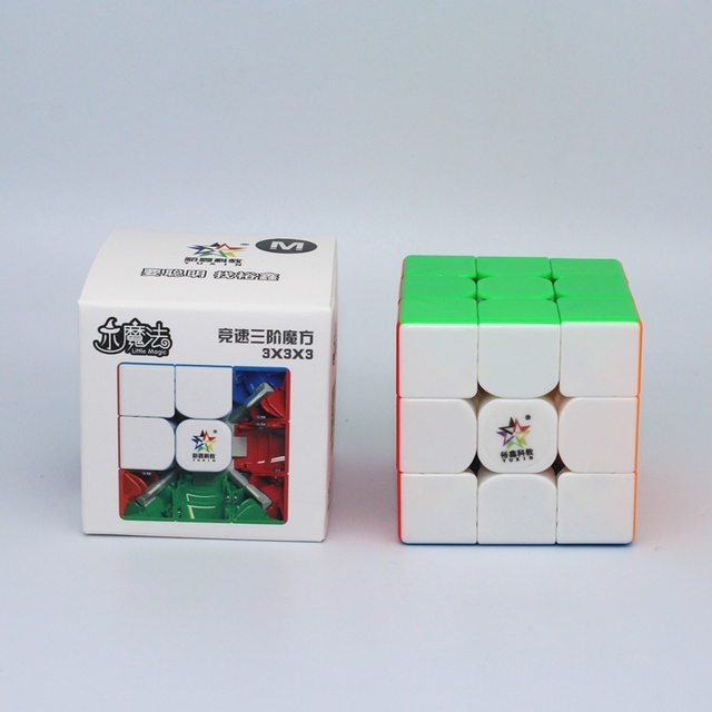Yuxin Little Magic Magnetyczna Kostka Rubika 3x3 Profesjonalna Prędkość Puzzle Edukacyjna - Wianko - 11