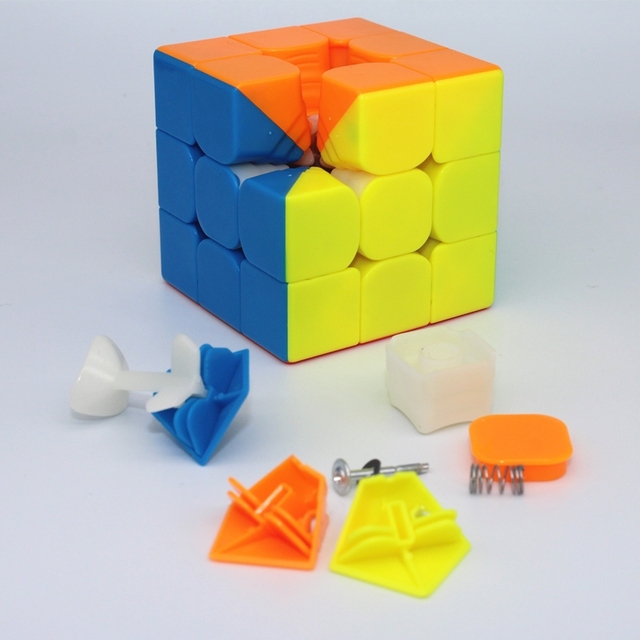 Yuxin Little Magic Magnetyczna Kostka Rubika 3x3 Profesjonalna Prędkość Puzzle Edukacyjna - Wianko - 7