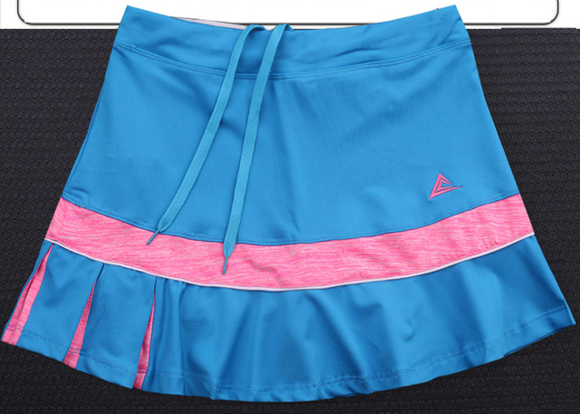 Damska spódnica do tenisa w połowie długości, szybkoschnąca, idealna do biegania, fitnessu i tańca - Wianko - 2