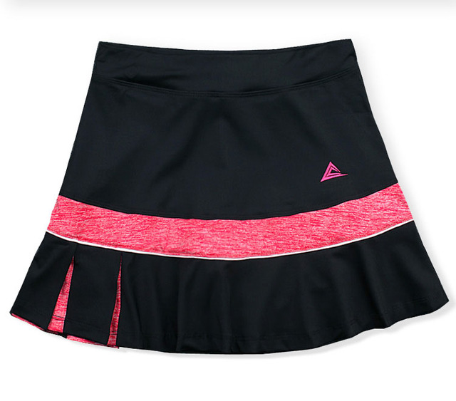 Damska spódnica do tenisa w połowie długości, szybkoschnąca, idealna do biegania, fitnessu i tańca - Wianko - 6