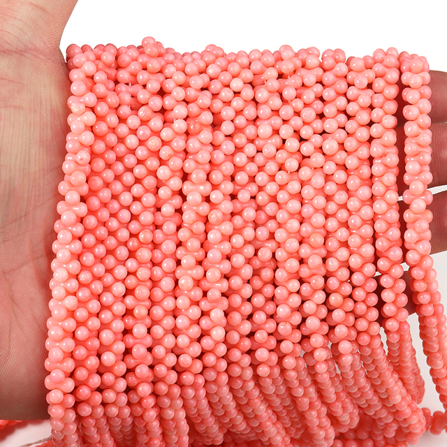 Koraliki luźne różowy/czerwony kształt kości 4x8mm - zestaw 100 sztuk do tworzenia biżuterii DIY - Wianko - 21