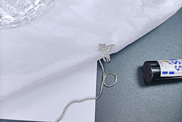 Kolczyki wiszące CIAXY 925 Sterling Silver z błyszczącymi cyrkoniami – unikalny design, moda, wyrafinowany styl - Wianko - 16