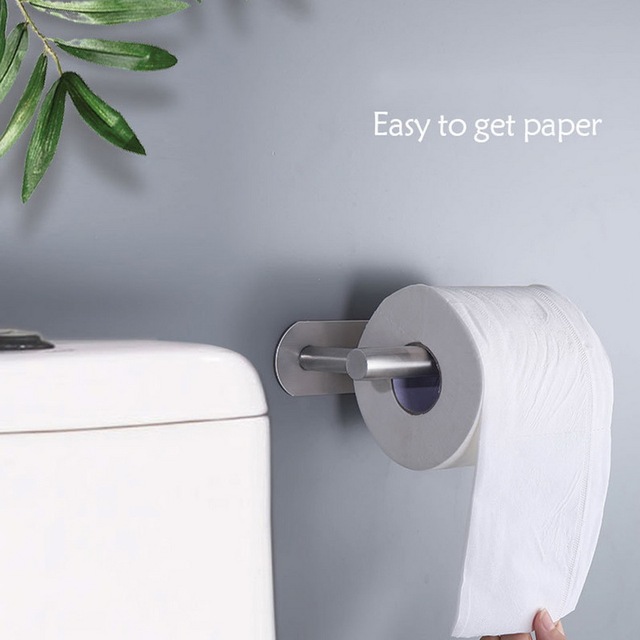 Uchwyt na papier toaletowy ze stali nierdzewnej do montażu na ścianie - Wianko - 10