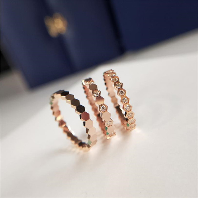 Pierścień kobiecy z różowo-złotą biżuterią 2020 New Arrival, pozłacany srebrem, idealny na zaręczyny i jako akcesorium ślubne - Wianko - 9