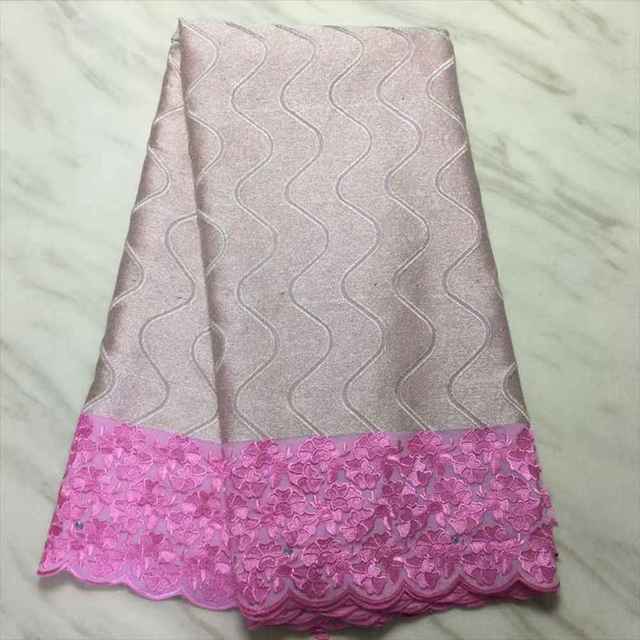 Koronka Dry Lace typu dubajskiego, wysokiej jakości 100% bawełna, przyjazna dla skóry - tkanina do szycia sukienek afrykańskich - Wianko - 6