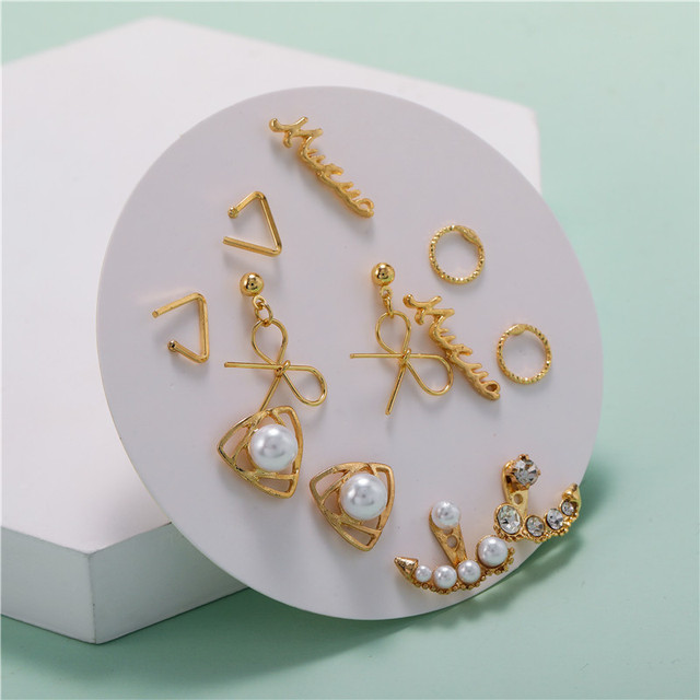 Kolczyki motylki, kotki i serduszka - słodki mix biżuterii dla kobiet - Wianko - 9