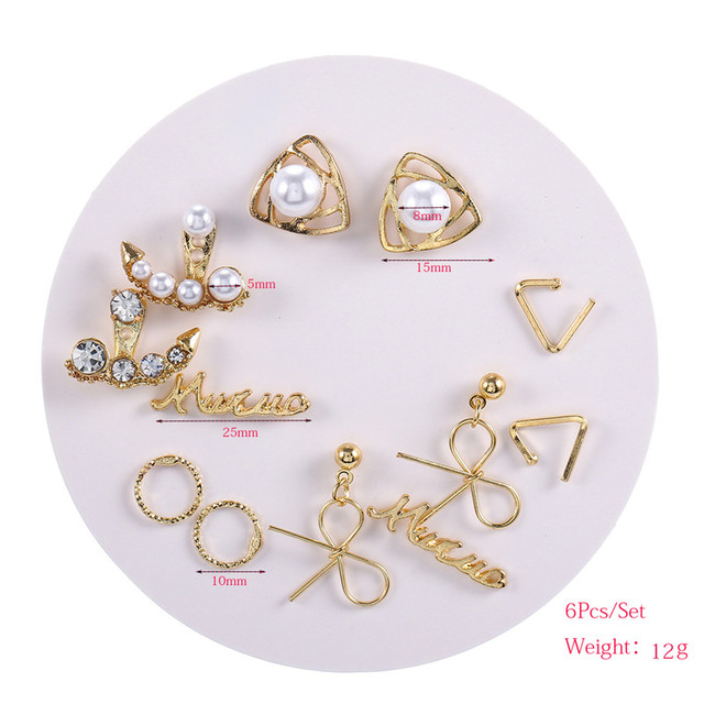 Kolczyki motylki, kotki i serduszka - słodki mix biżuterii dla kobiet - Wianko - 10