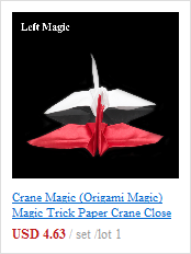 Sztuczka magiczna: Magia Origami - papierowy żuraw, magiczna sztuczka z dźwigiem, akcesoria do ulicznych pokazów i mentalizmu - Wianko - 25
