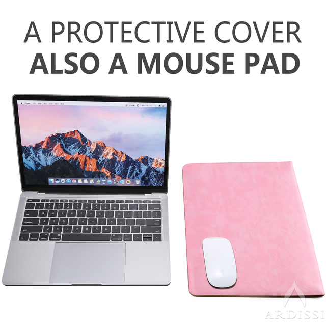 Przenośna torba na laptopa Macbook Air 11 12 13.3 Pro 15.4 etui do notebooka różowego Lychee - Wianko - 6