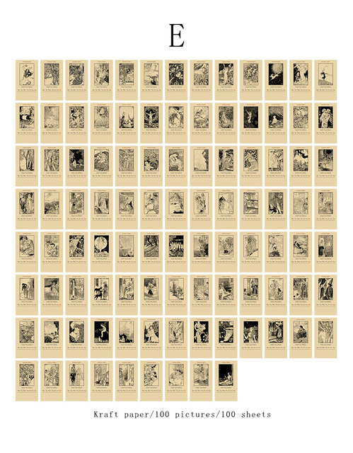 Mr. Paper 8 Design - Kolekcja antyczna papieru pakowego Retro pamiętnik DIY materiał książka - Karty dekoracyjne - Wianko - 16