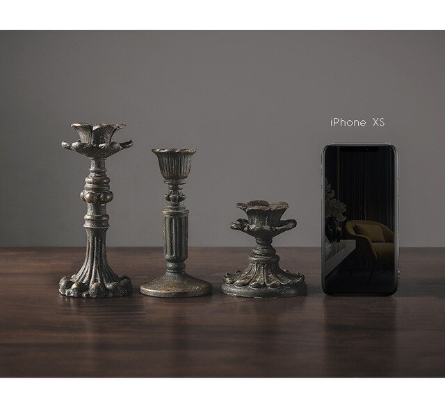 Francuski klasyczny świecznik dekoracyjny prezent retro, technologia wyświetlania - Wianko - 12