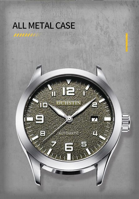 Mężczyźni zegarek mechaniczny OCHSTIN - luksusowy Casual Dress wojskowy Outdoor Sports wodoodporny zegar na rękę - Wianko - 17