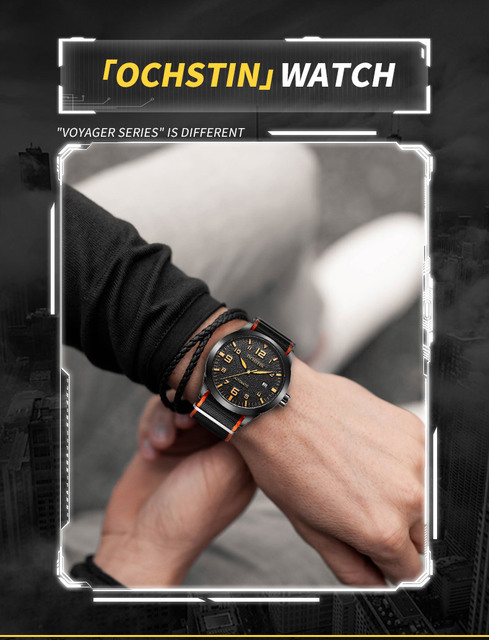 Mężczyźni zegarek mechaniczny OCHSTIN - luksusowy Casual Dress wojskowy Outdoor Sports wodoodporny zegar na rękę - Wianko - 1