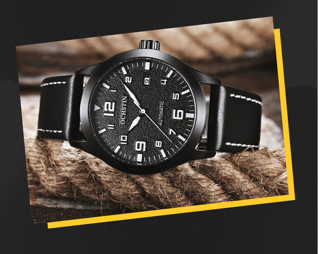 Mężczyźni zegarek mechaniczny OCHSTIN - luksusowy Casual Dress wojskowy Outdoor Sports wodoodporny zegar na rękę - Wianko - 27