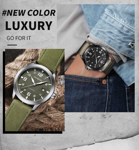 Mężczyźni zegarek mechaniczny OCHSTIN - luksusowy Casual Dress wojskowy Outdoor Sports wodoodporny zegar na rękę - Wianko - 4