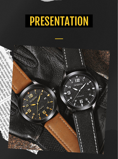 Mężczyźni zegarek mechaniczny OCHSTIN - luksusowy Casual Dress wojskowy Outdoor Sports wodoodporny zegar na rękę - Wianko - 20