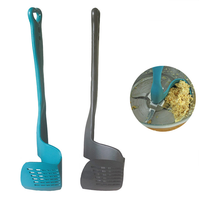 Łopatka obrotowa do miksera i urządzenie do gotowania - wygodna łyżka skrobak, usuwanie łopatki i porcjowanie - akcesorium do pieczenia i cukiernictwa - Wianko - 1