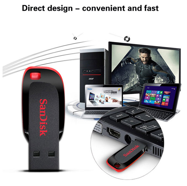 SanDisk SDCZ50 Mini PenDrive USB 2.0 Flash Drive 16GB/32GB/64GB/128GB - Wianko - 3