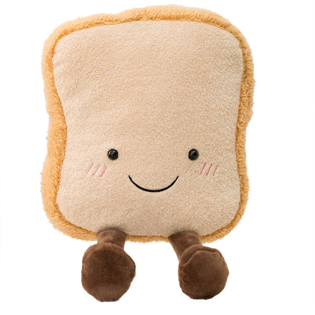 Chleb pluszowa poduszka w kształcie bagietki- lalka mały uroczy bagietka Croissant Toast poduszka dziewczyna prezent Appease PP bawełna tkaniny aksamitne dziecko - Wianko - 11