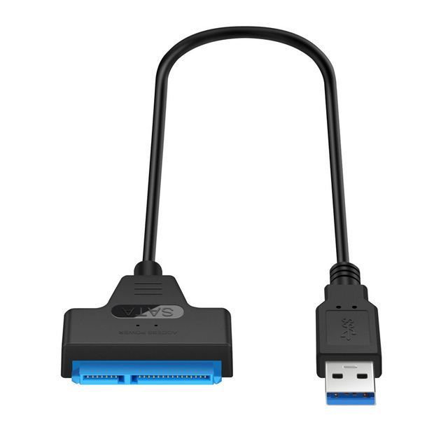 Kabel USB 3.0 do dysku SSD 2.5 z przejściówką SATA - kompatybilny z komputerami i telefonami komórkowymi - Wianko - 8