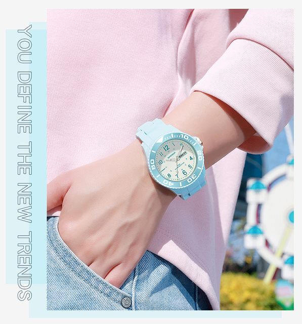 Nowy Zegarek Dla Dzieci 2021 - Elektroniczny, Wodoodporny, Osobowościowy Uczeń z Podwójnym Kalendarzem (Chiński i Angielski) - Model 6051 - Wianko - 14