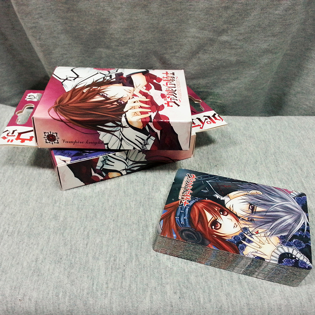 Styl japoński Anime - Wampir Rycerz - Karty do Pokera - Zabawki Cosplay - Kolekcja Pudełek - Figurki Akcji - Wianko - 3