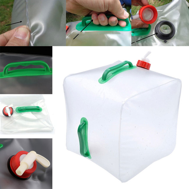 Wodoodporna torba na wodę o pojemności 20L, idealna na sporty na świeżym powietrzu i kemping - Wianko - 4