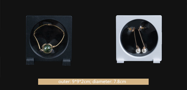 Pudełko na biżuterię PE cienka folia - zawieszenie, przezroczysty pojemnik na pierścionki, naszyjniki, bransoletki i kolczyki - Wianko - 5