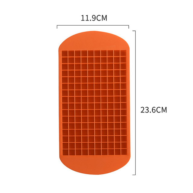 Foremka do lodów silikonowa mała kwadratowa o 160 otworach - Wianko - 12