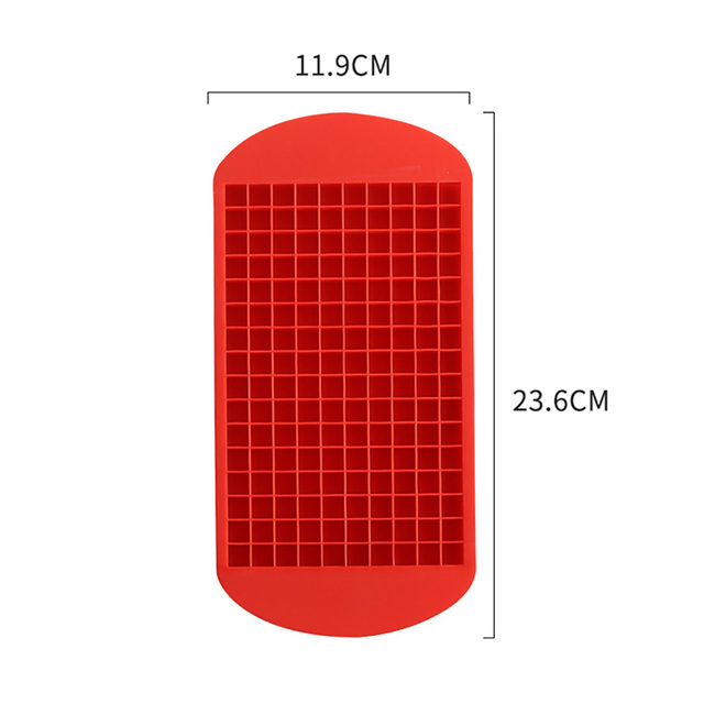 Foremka do lodów silikonowa mała kwadratowa o 160 otworach - Wianko - 11