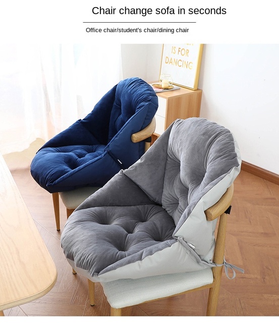 Poduszka jednokolorowa o stylu skandynawskim - Super miękka, idealna na fotel lub łóżko, doskonała jako maty oparcie, ciepły materac Tatami Home Decor - Wianko - 2