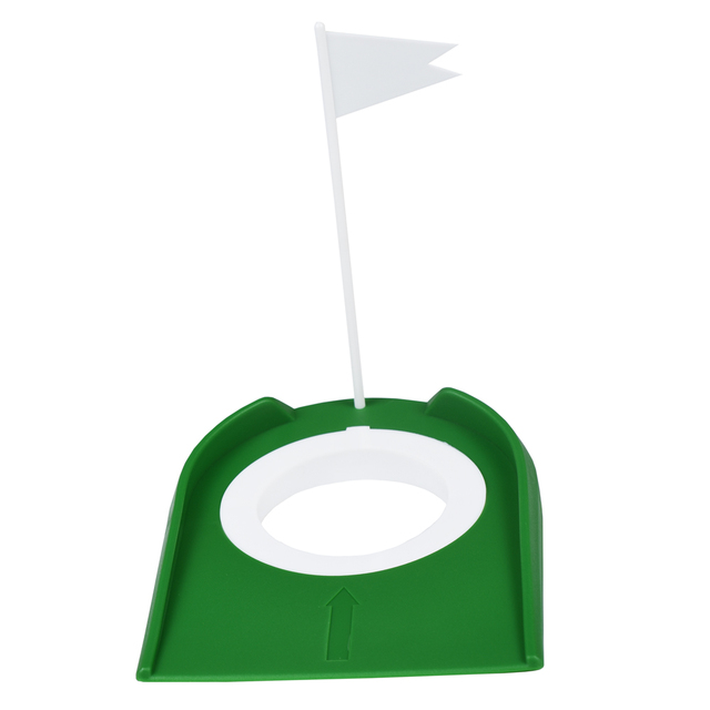 Automat treningowy do golfa - pomoc treningowa Putting Cup z otworem i flagą plastikowa - Wianko - 5