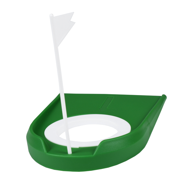 Automat treningowy do golfa - pomoc treningowa Putting Cup z otworem i flagą plastikowa - Wianko - 8