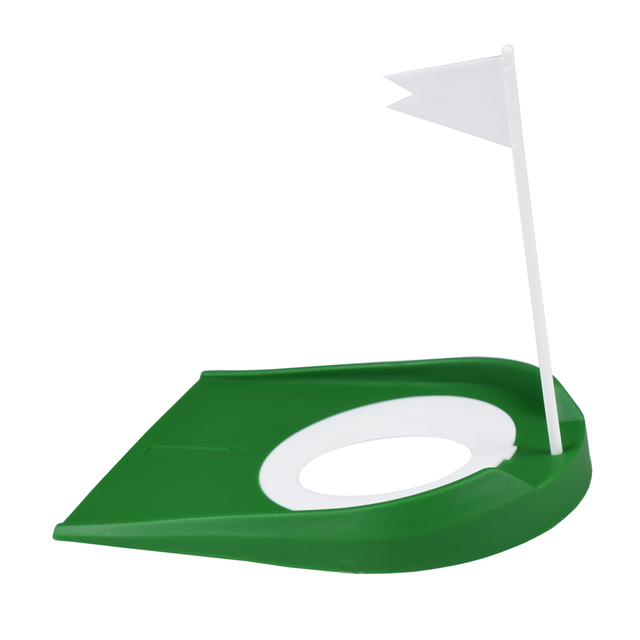 Automat treningowy do golfa - pomoc treningowa Putting Cup z otworem i flagą plastikowa - Wianko - 7
