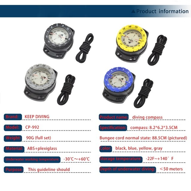 Zegarek sportowy wodoodporny, nurkowy bezkompasowy, luminous, 50m - Wianko - 11